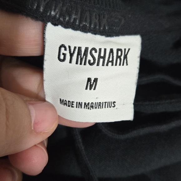 Gymshark Black Cropped Training Athleisure Hoodie Sweatshirt Size M - Picture 9 of 11